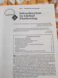 Global Marketing Management