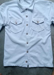 Men's Light Blue Corduroy Shirt