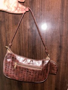 Brown Shoulder Bag
