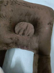 Cute Brown Plush Pillow for newborn