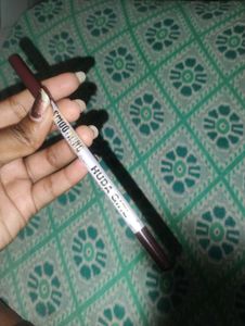 huda girl lipliner shade: coffee brown