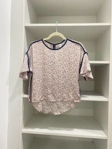 Kazo Pink Polka Dot Blouse