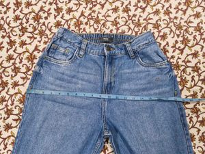 Girl's Blue Denim Jeans 13-14y