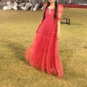 Stunning Red Sequin Gown