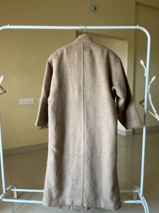 Elegant Wool Blend Overcoat