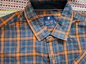 Men's Plaid Button-Down Shirt