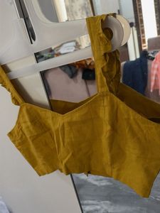 Mustard Yellow Blouse