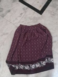 Vibrant Printed Ethnic Skirt