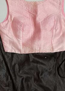 brown embroidery skrit