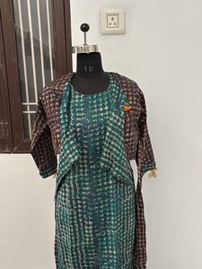 Ethnic Kurta Set with Jacket