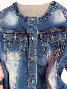 Lace Denim Jacket