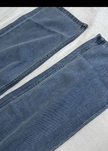 Light Wash Wide Leg Jeans