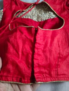 Stylish Cold Shoulder Embroidered Blouse
