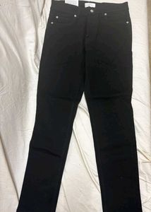 h&amp;m Classic Black Denim Jeans
