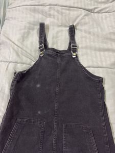 Denim Pinafore Dress