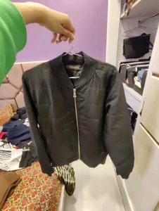 Black Bomber Jacket