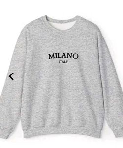 Milano Italy Grey Sweatshirt