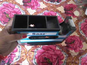 Retro Cassette Tape Desk Organizer with pen holder