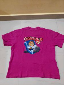 Pink Garfield T-Shirt