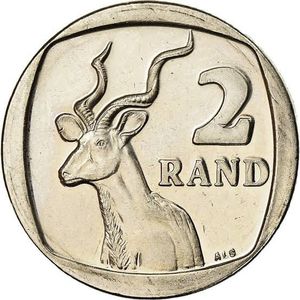 South African 2 Rand Coin