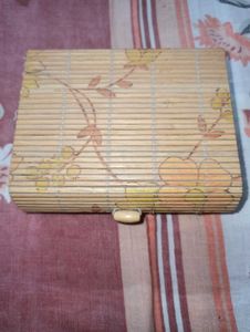 Bamboo storage bag