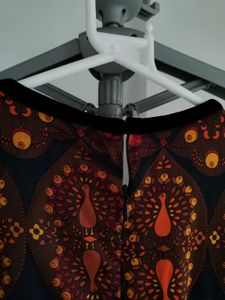 Designer Silk Printed Dress