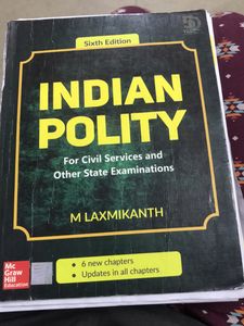 Indian Polity by M Laxmikanth (6th Edition)