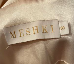 Meshki Satin Halter Neck