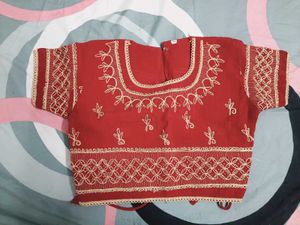 Red Lehenga Choli Set