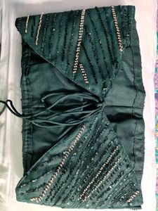 Emerald Green padded tube top💚