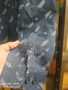 Men's Shirt Premium By Jack&amp;Jones Navy Blue Color