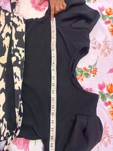 Stylish Black &amp; Patterned Dress