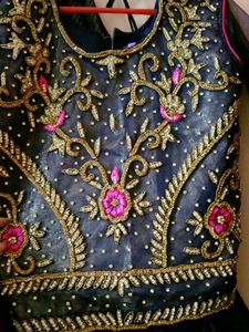 Girls Lehenga,Ethnic Wear, Embroidery  Stone Work