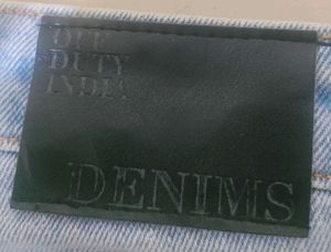 Cargo Denim In Light Blue