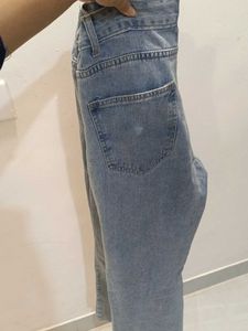 Light Wash Wide Leg Jeans