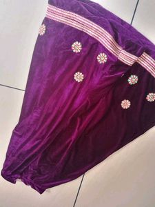 Designer Velvet lehnga