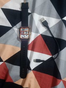 Smart Watch - Black with Rose Gold Trim