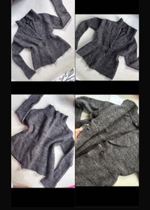 Chic Women's Knit Blazer