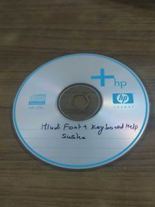 HP CD - Hindi Font & Keyboard Help