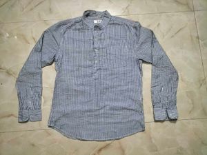 Striped Men's Casual Shirt