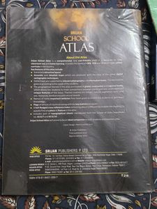 Srijan School Atlas with CD