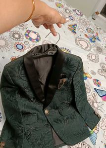 2 Blazers - Green Floral And Maroon