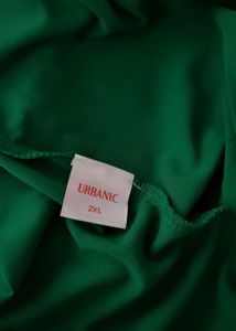 Urbanic Emerald Green Kaftan bodycon