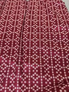 Maroon Ethnic Kurta with Lace Detail