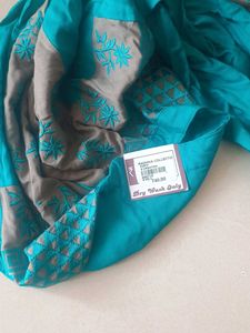 Elegant Blue &amp; Grey Kurta for Women