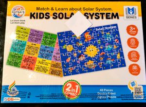 Kids Match And Learn Solar System