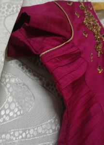 Beautiful Magenta Ethnic Gown
