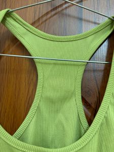 Ribbed Racerback Tank Top