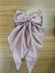 Set of 2 Satin Bow Hair Clips