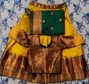 Yellow Lehenga Choli Set